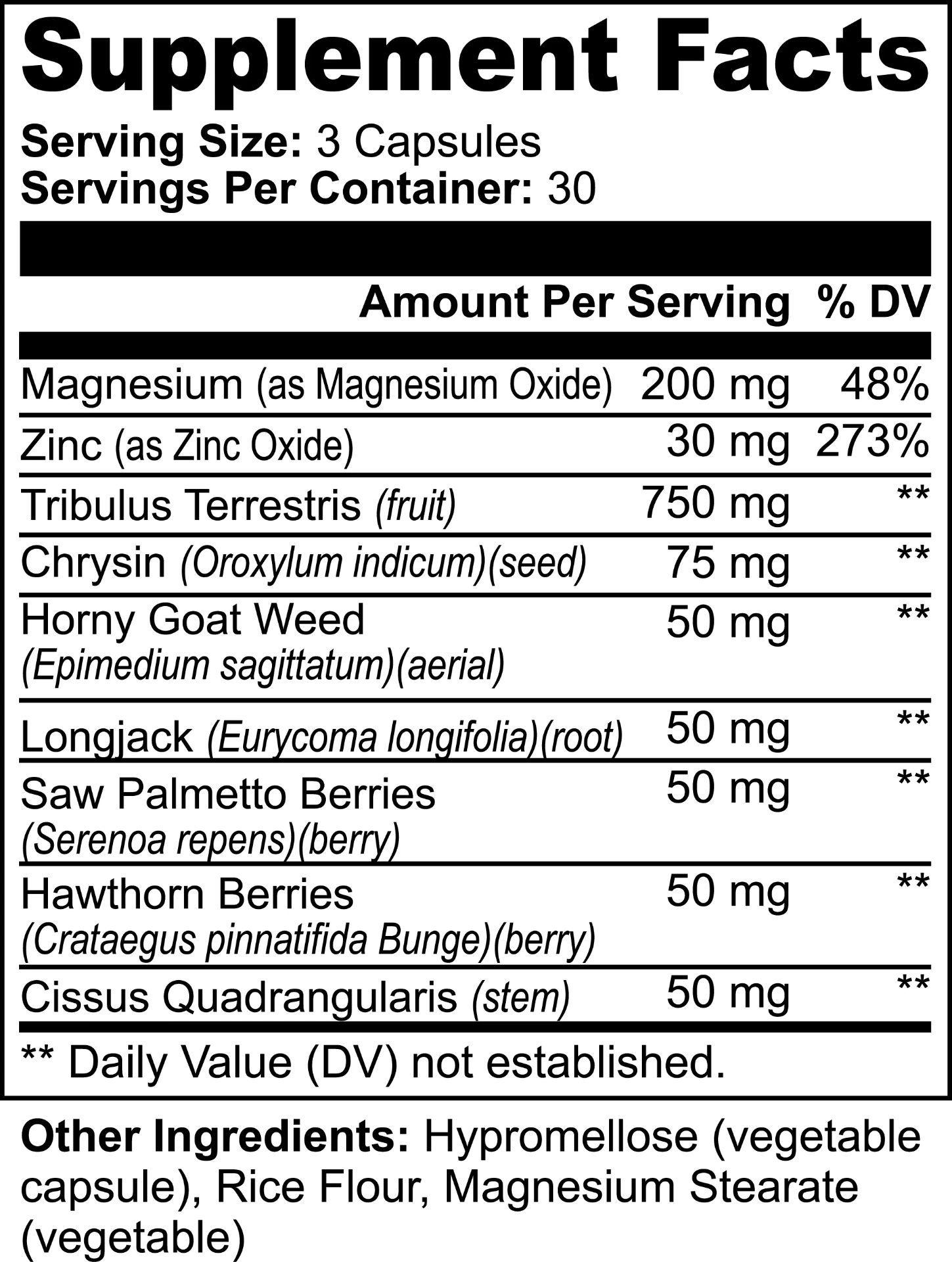 Supplement Facts