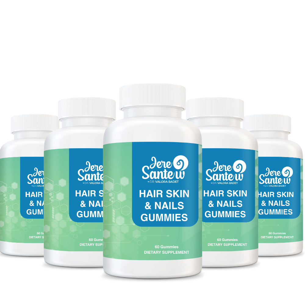 Essential Hair, Skin, & Nails Gummies - Jeresantew